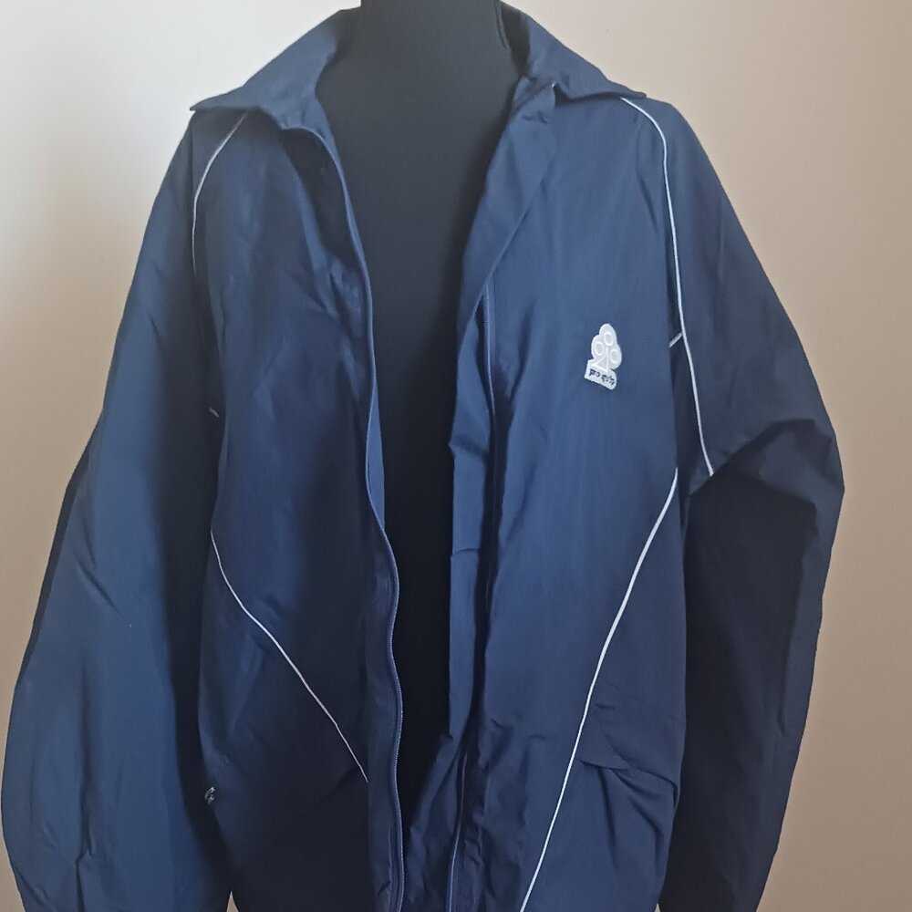 Excellent Condition Pro quip Gore-Tex Waterproof Jacket Blue With White Trim Zip